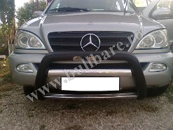 Bullbar poliuretan Mercedes ML W163 '97-'05, cod model BP001 Bullbar inox Mercedes ML W163 '97-'05, praguri inox Mercedes ML W163 '97-'05, praguri aluminiu Mercedes ML W163 '97-'05, scut metalic motor Mercedes ML W163...
